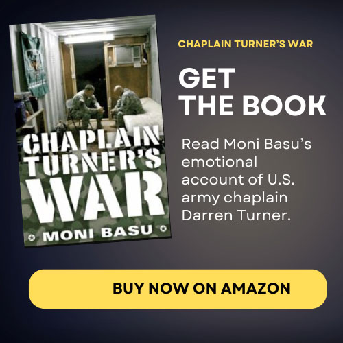 author moni basu book cover chaplain turner's war